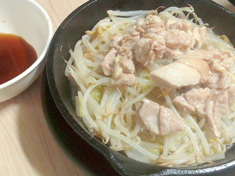 ニトスキで作る簡単一人鶏肉鍋＋シメ雑炊